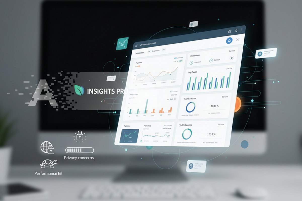 Analytics application screen concept