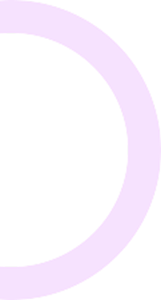 Background color half right of a donut